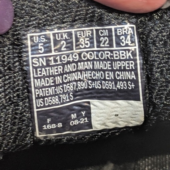 Skechers Women's D'Lites Black/Black Size 5 NWOT - Picture 7 of 7